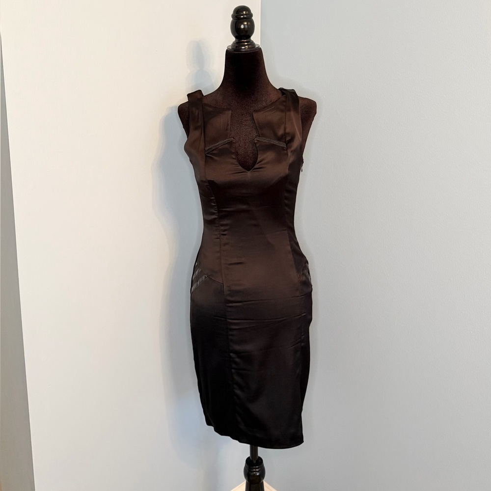 Black Sleeveless Sheath Dress - Elegant Evening Dress